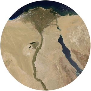 Degradation of the Nile River Delta