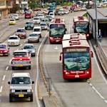 Bogota, largest Bus Rapid Transit system