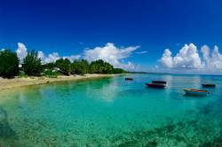 Island nation of Tuvalu threatened by Rising Seas