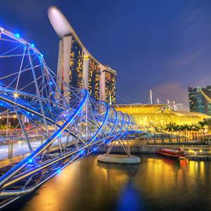 Ocean filled with land