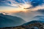 Sundown In The Himalayas