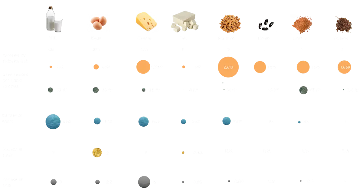 Eat Lower Down the Food Chain or Go Vegetarian Infographic 3 of 3