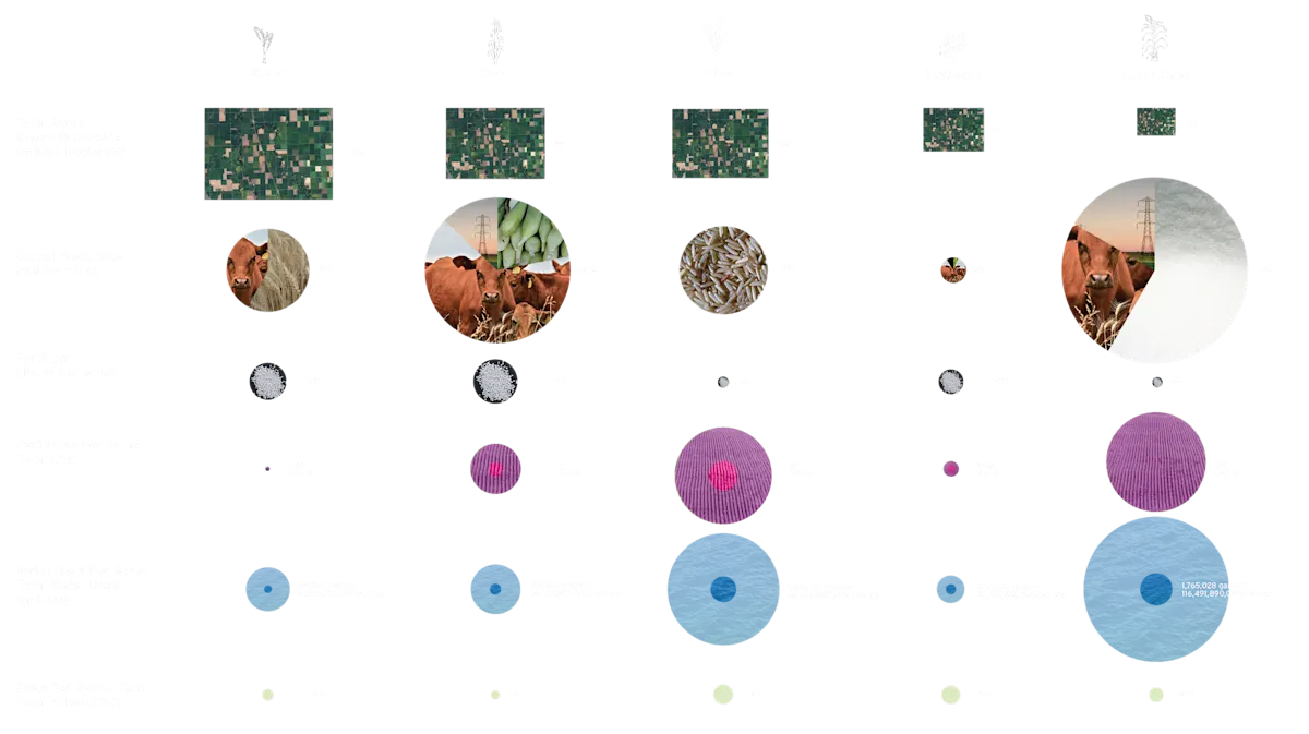 Top Crops Worldwide Infographic