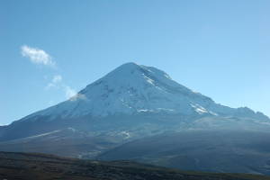 Chimborazo glaciers disappear