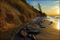 The cool beauty of Lake Michigan