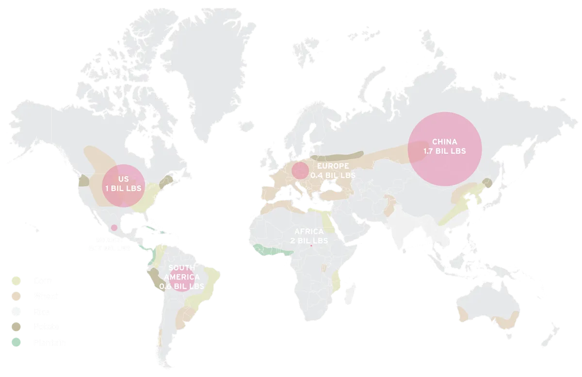 pesticides global map