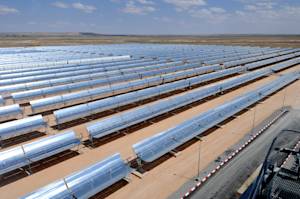 World's largest concentrated solar farm in Morocco