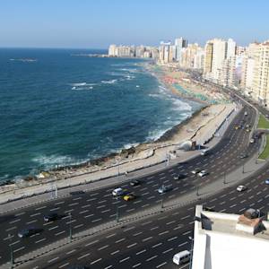 Sandy beaches of Egypt