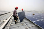 China, leading the world in renewable development