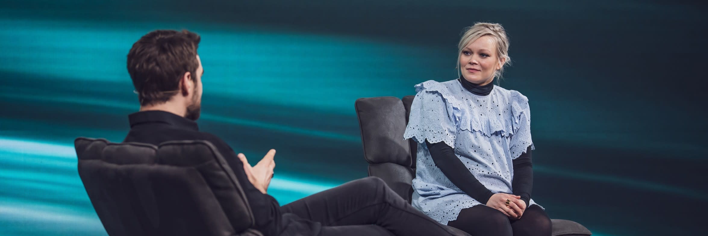 Mikko Leppilampi och Anna Puu.