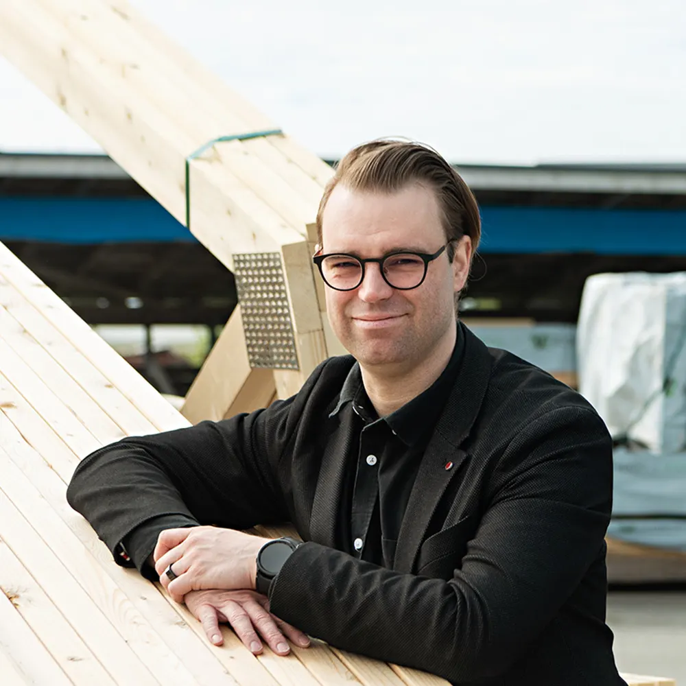 Olli Hietanen, verkställande direktör på Hietakulma.