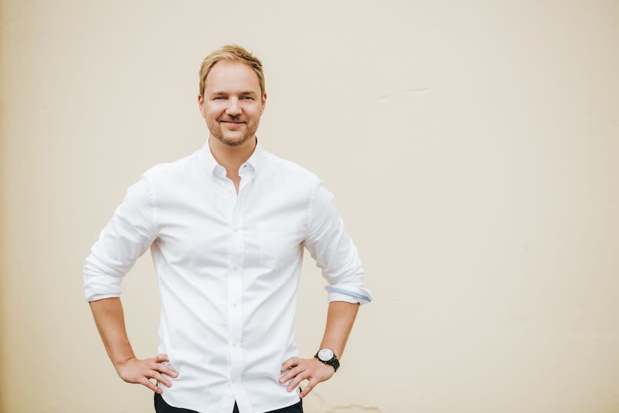 Startup företagare Jaakko Männistö. 