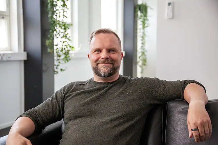 Sensofusionin toimitusjohtaja Tuomas Rasila