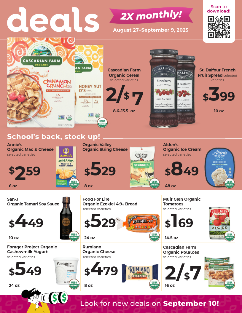 Third Street Deals August 27th- September 10th