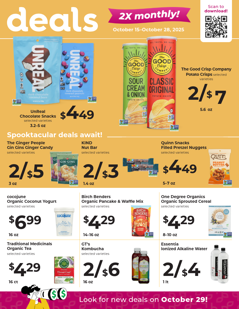 Third Street Deals October 15th - October 29th