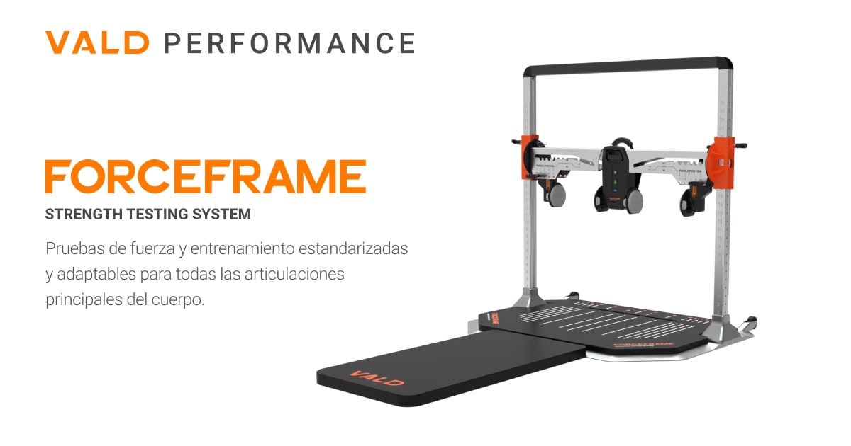ForceFrame | Entrenamiento y pruebas de fuerza rápidos y adaptables