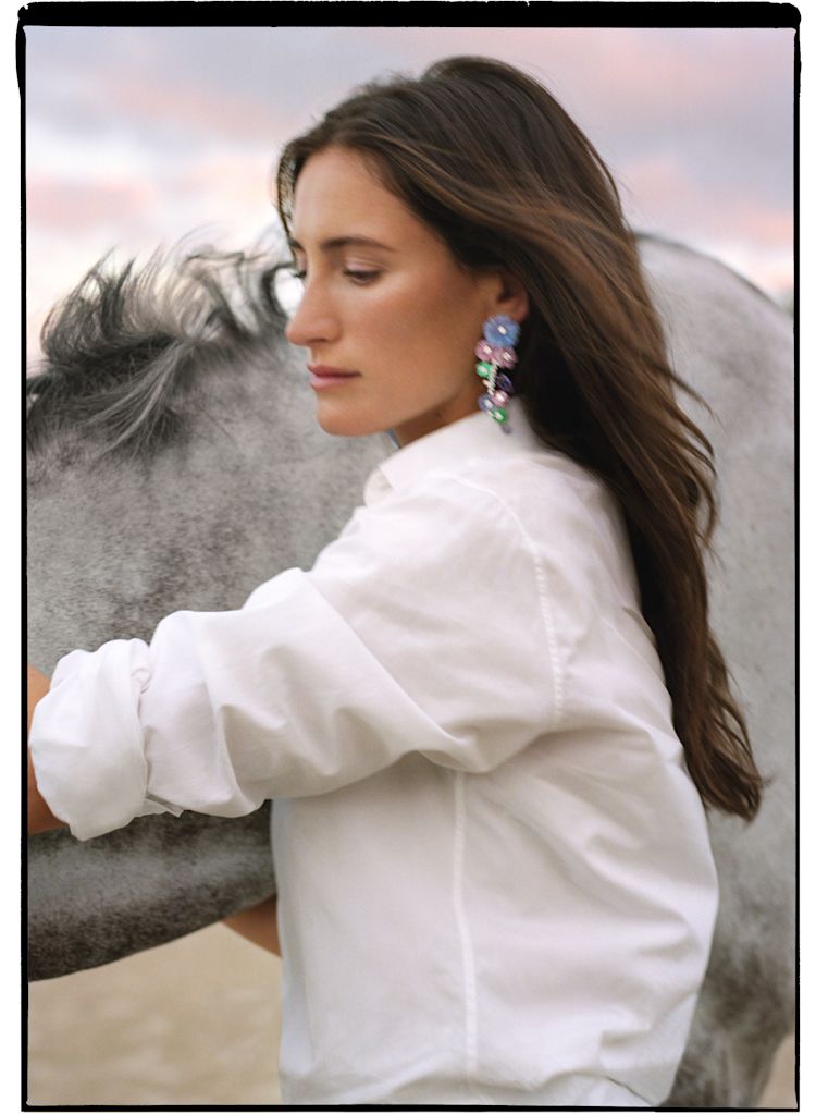 Irene-Neuwirth-Jessica-Rae-Springsteen-With-Horse-Botanical-Collection-2019