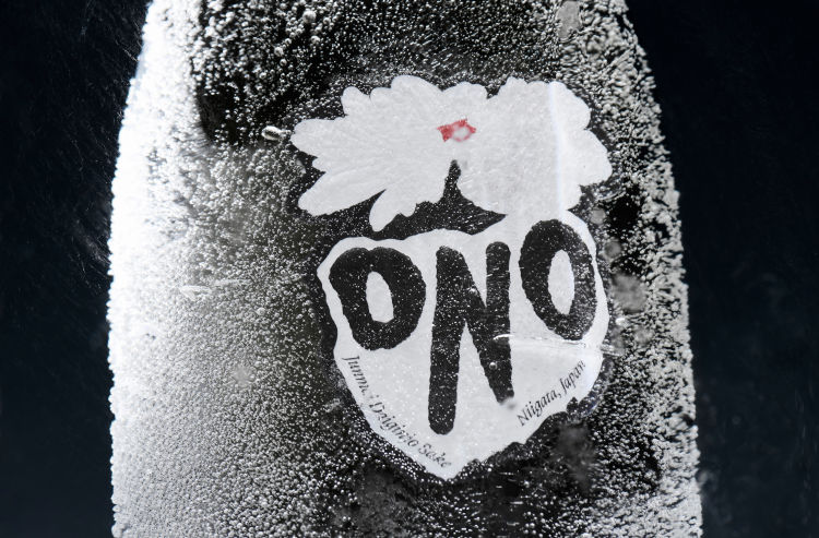 mythology-sake-ono-2024-japan-1-label-design-frost-bottle-hero-image-photography