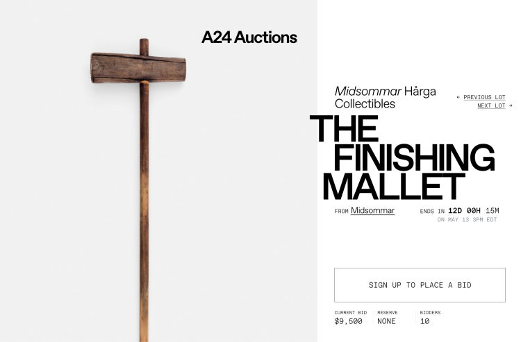 A24-Auctions-6-Midsommar-Harga-Collectibles-The-Finishing-Ceremonial-Attestupa-Mallet-FDNY-Foundation