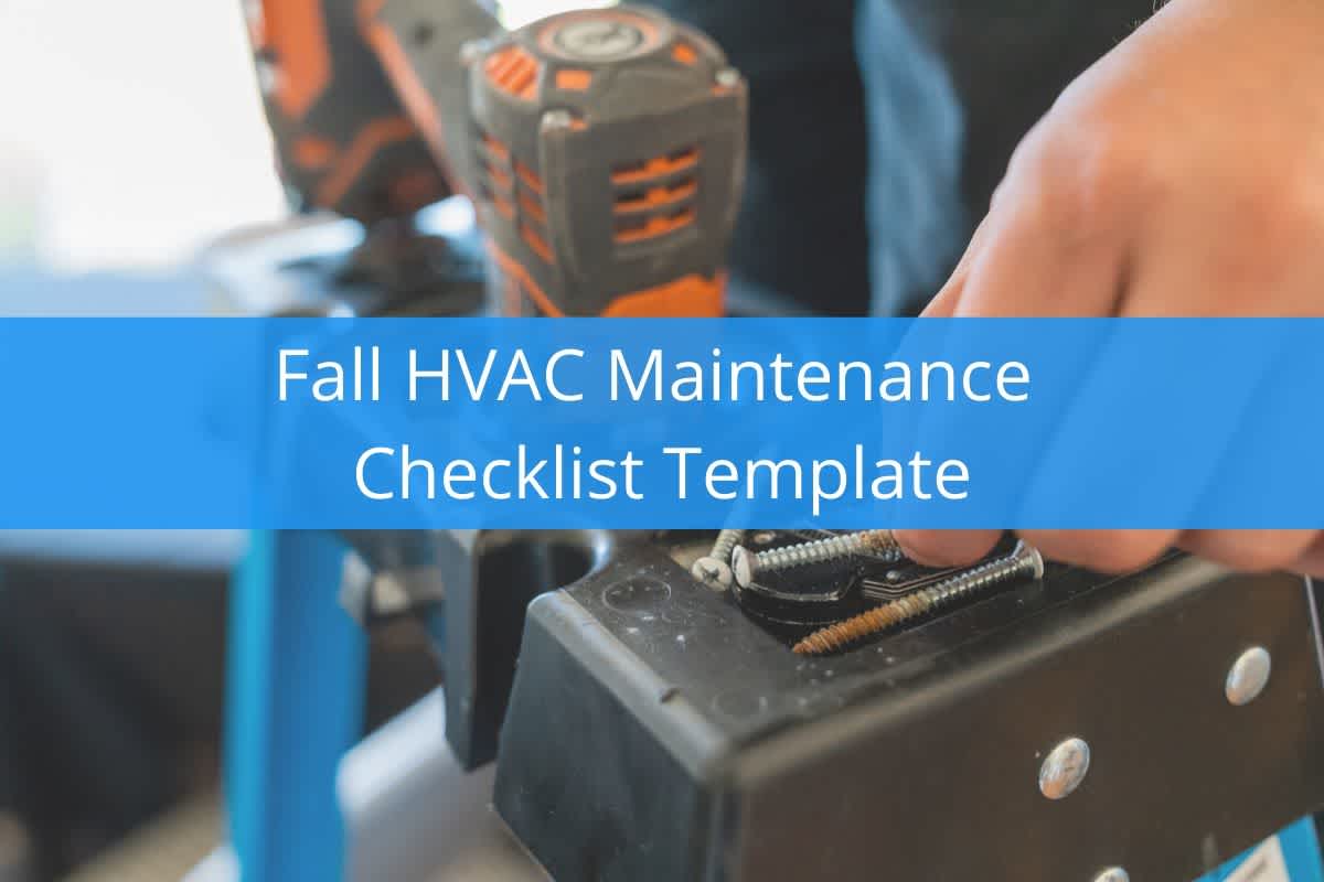 Fall Hvac Maintenance Checklist