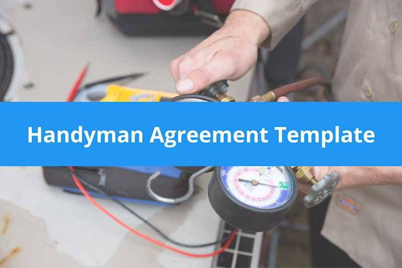 Handyman Agreement Template (Free Download) | Housecall Pro