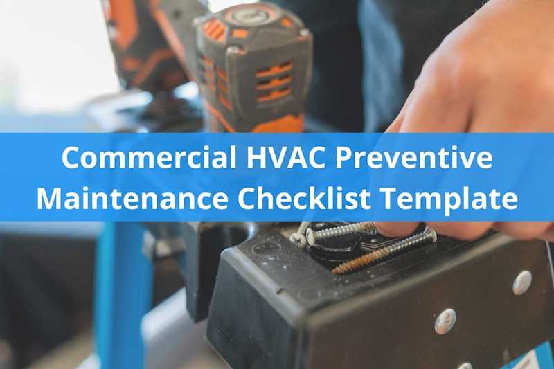 Commercial HVAC Preventive Maintenance Checklist Template Housecall Pro