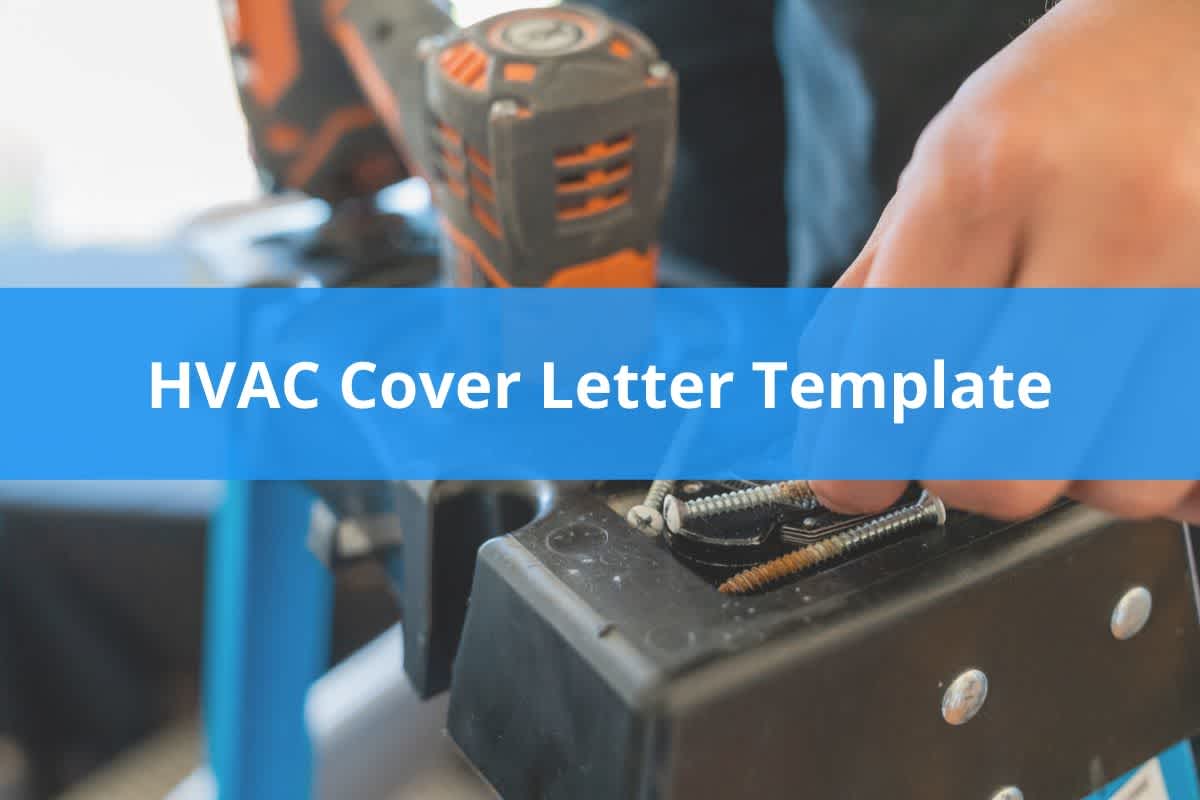 hvac tech cover letter sample