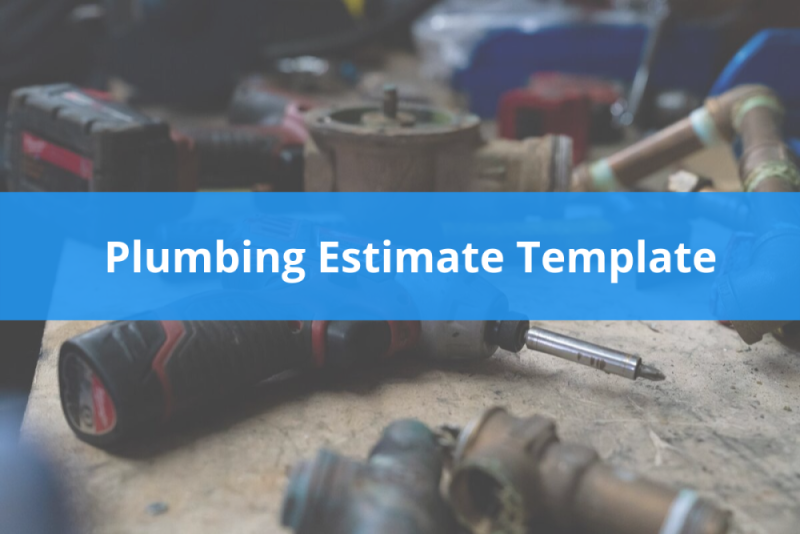 Plumbing Estimate Template (Free Download) Housecall Pro
