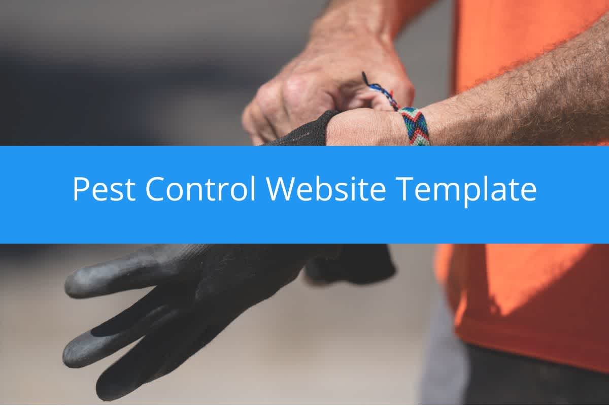 Pest Control Website Template (Free Download) Housecall Pro
