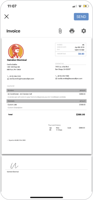 Invoicing Software For Your Home Services Business | Housecall Pro