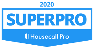 2020 Superpro badge from Housecall Pro