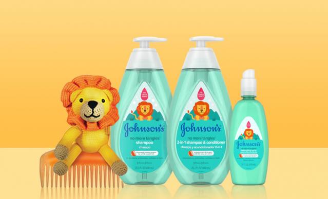 johnsons no more tangles toddler products collection