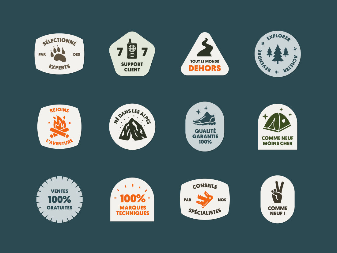 Campsider - badges