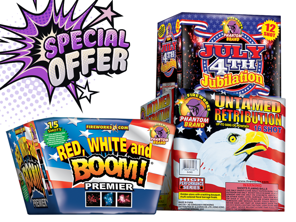America's #1 Fireworks Retailer | Phantom Fireworks