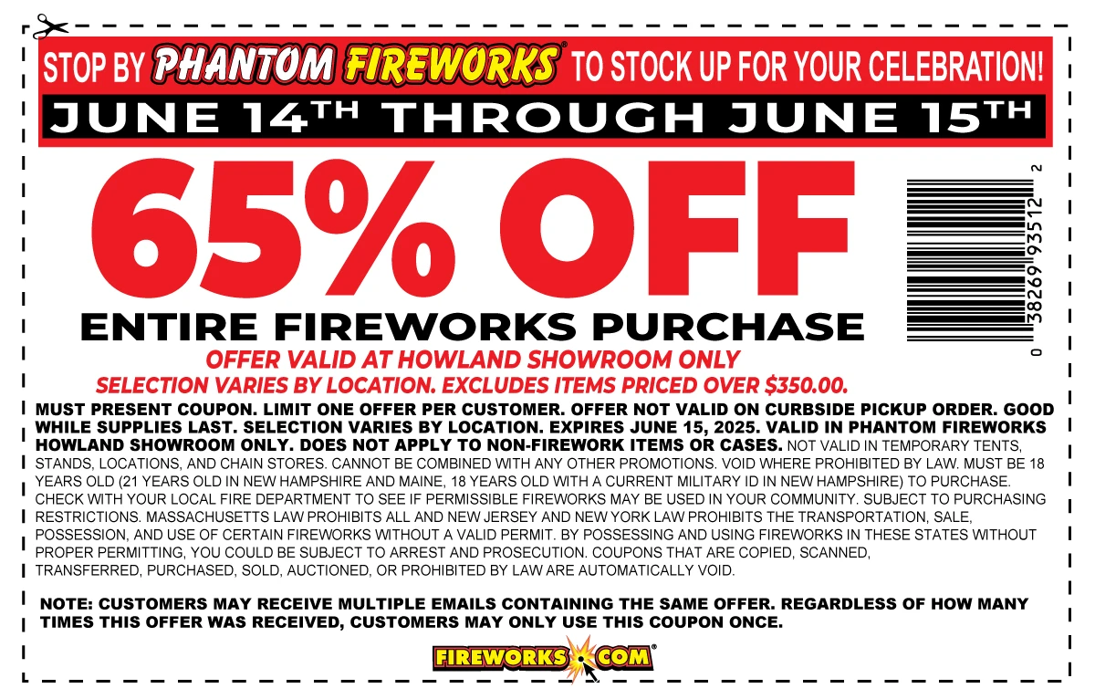 Howland Grand Opening Coupon