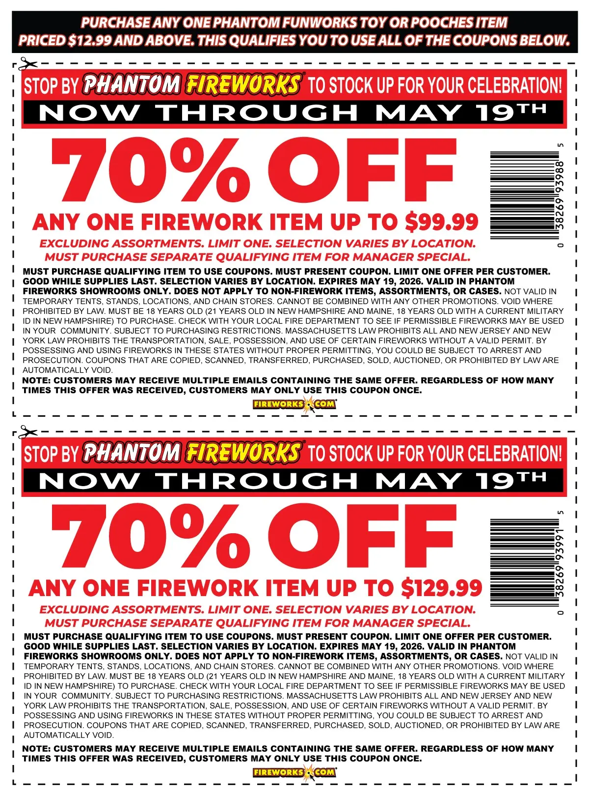 Coupon | Pahrump NL