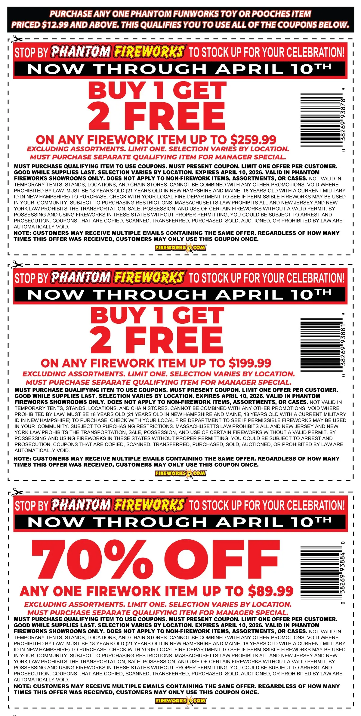 Coupon | Pahrump NL