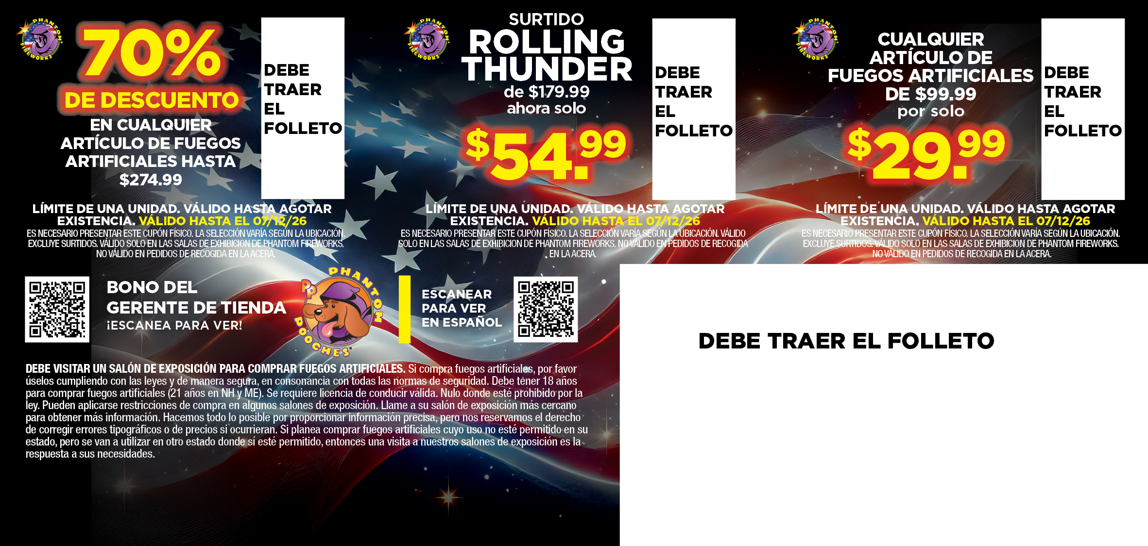 ADM Spanish Postcard Pahrump back