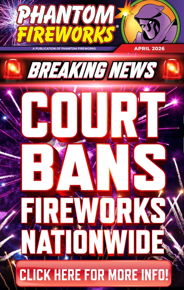 Fireworks Banned Nationwide