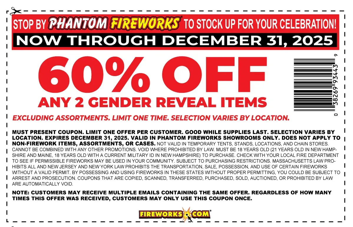 Coupons | Gender Reveal