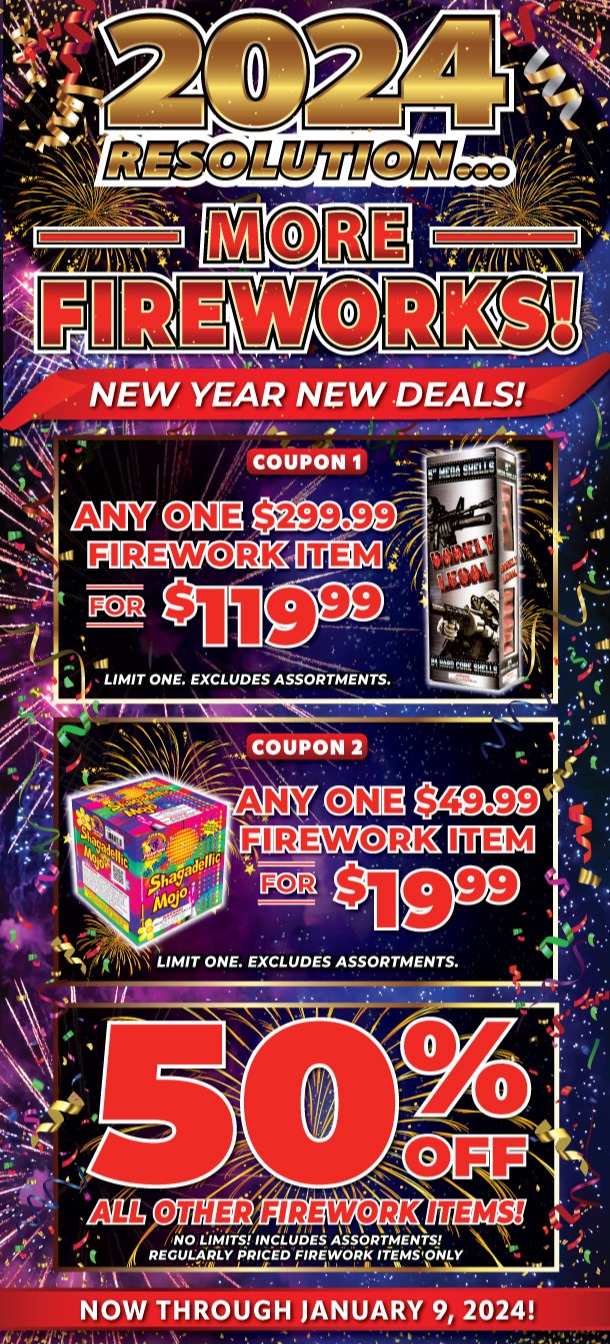 Fireworks Coupons & Deals