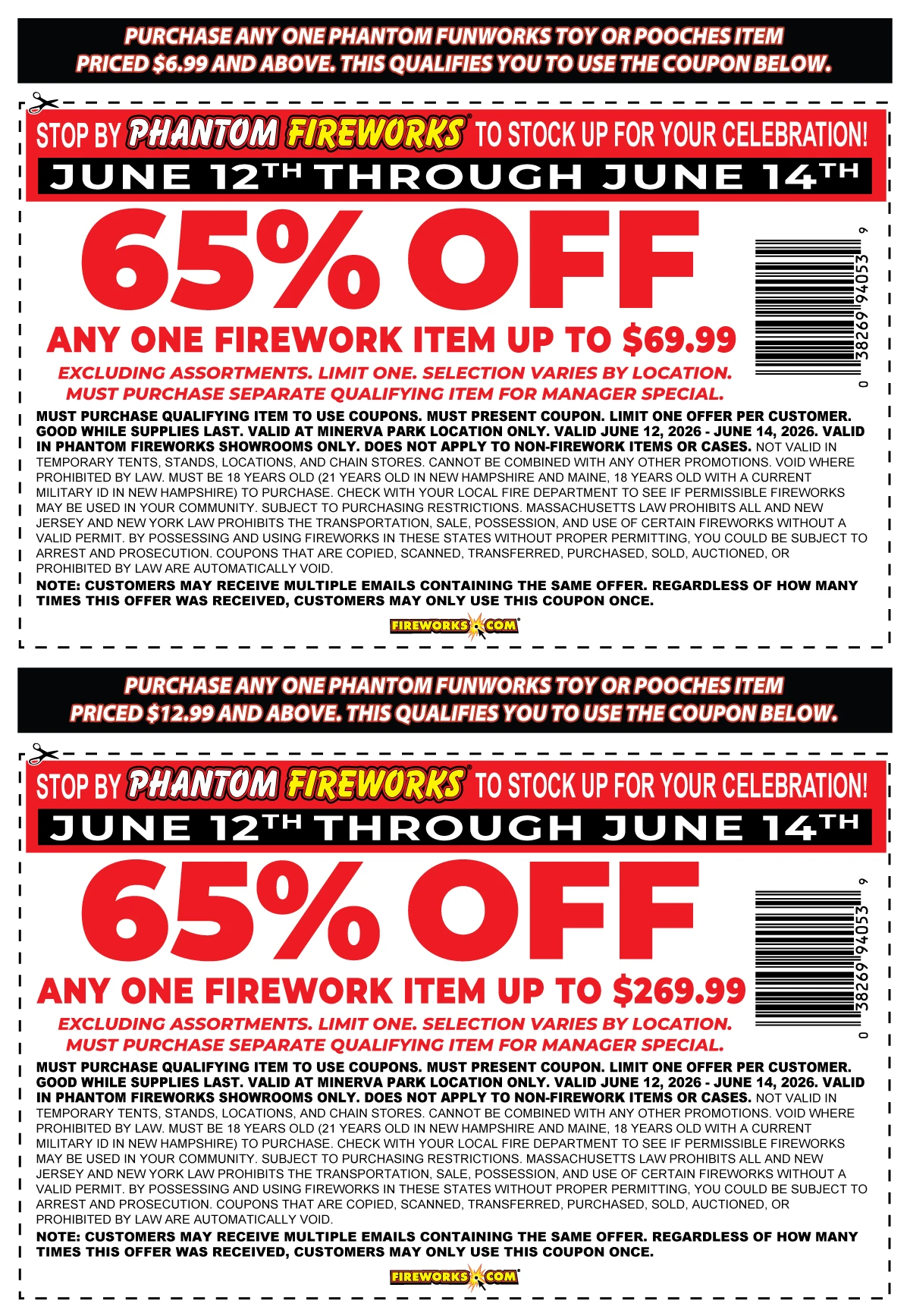 Coupon | Minerva