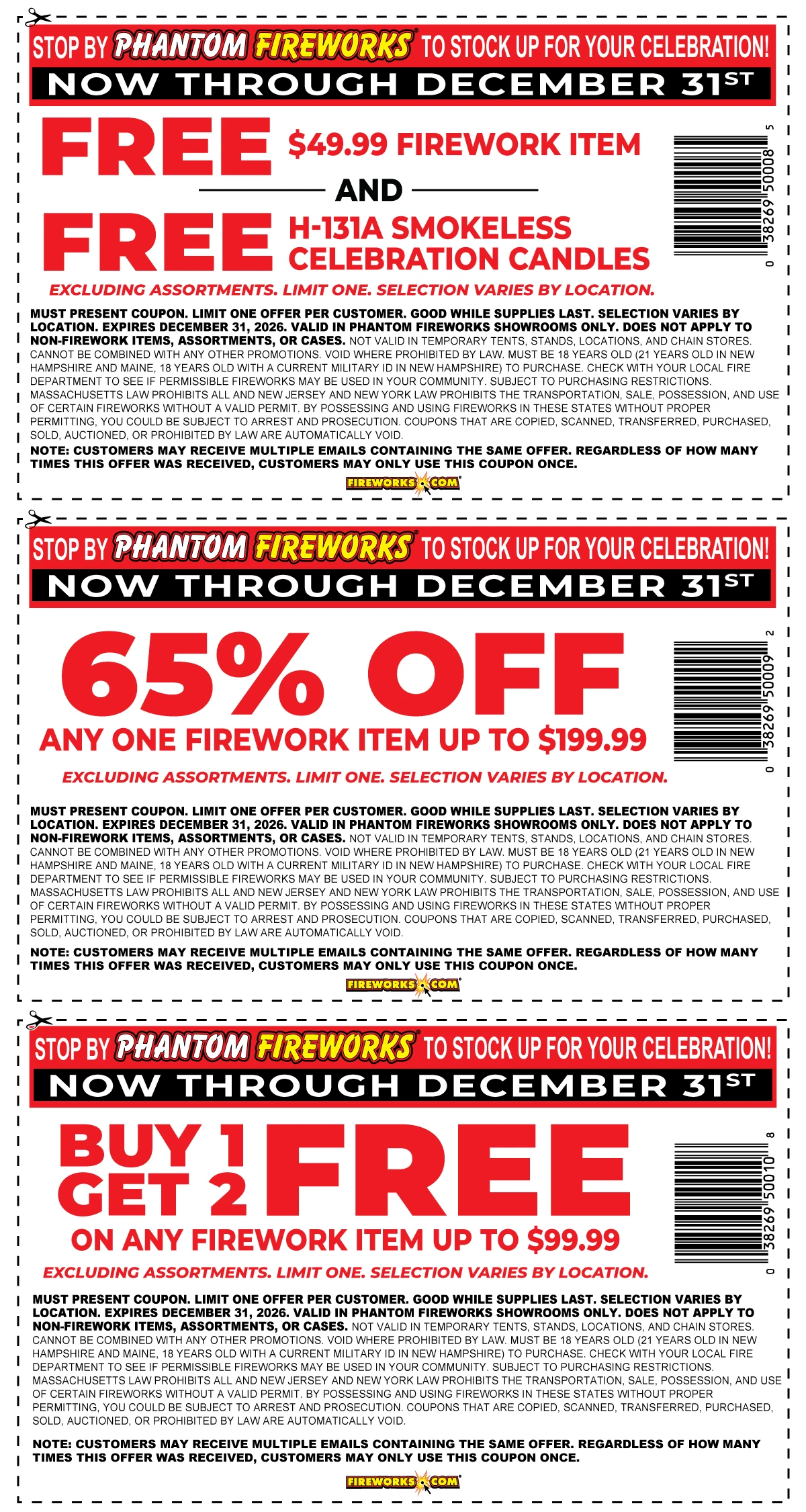Birthday Email Offer