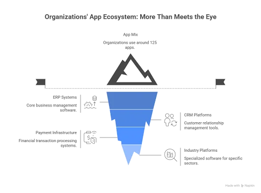 Organization App Ecosystem: More than Meets the Eye