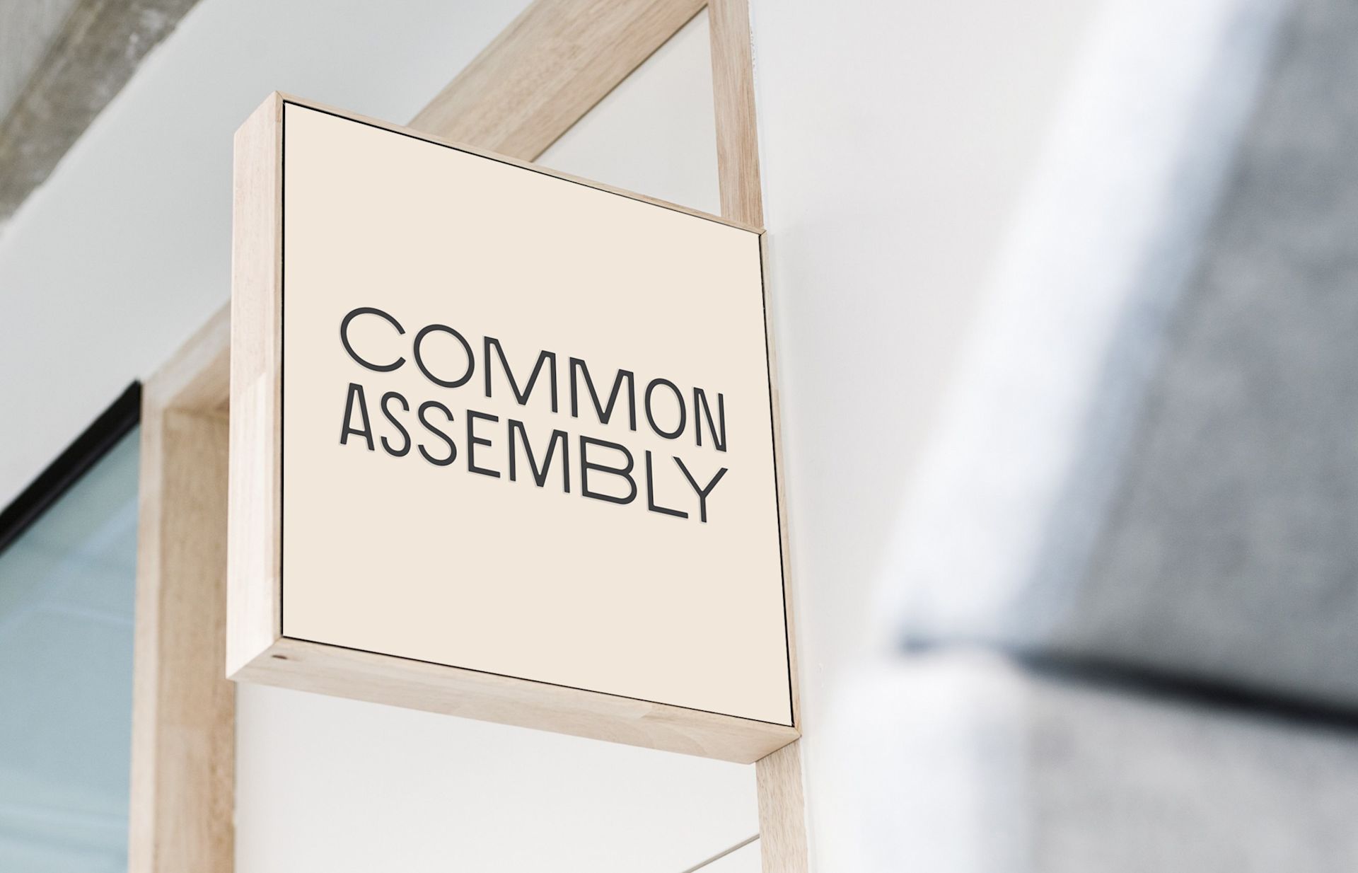 Common Assembly Fashion Brand Logo Design Service