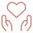 Care and support icon