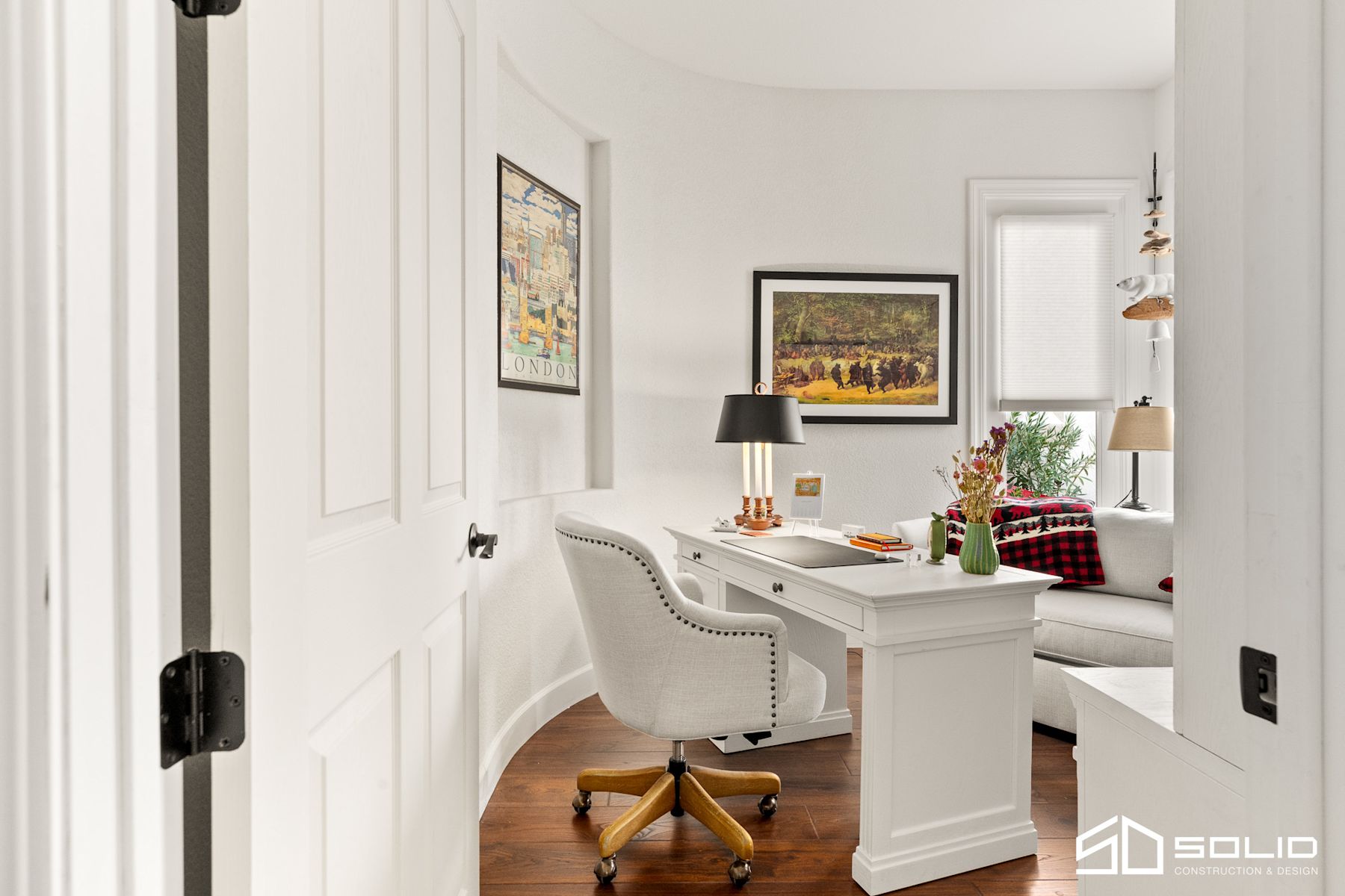 Kitchen, Fireplace, & Office Remodel