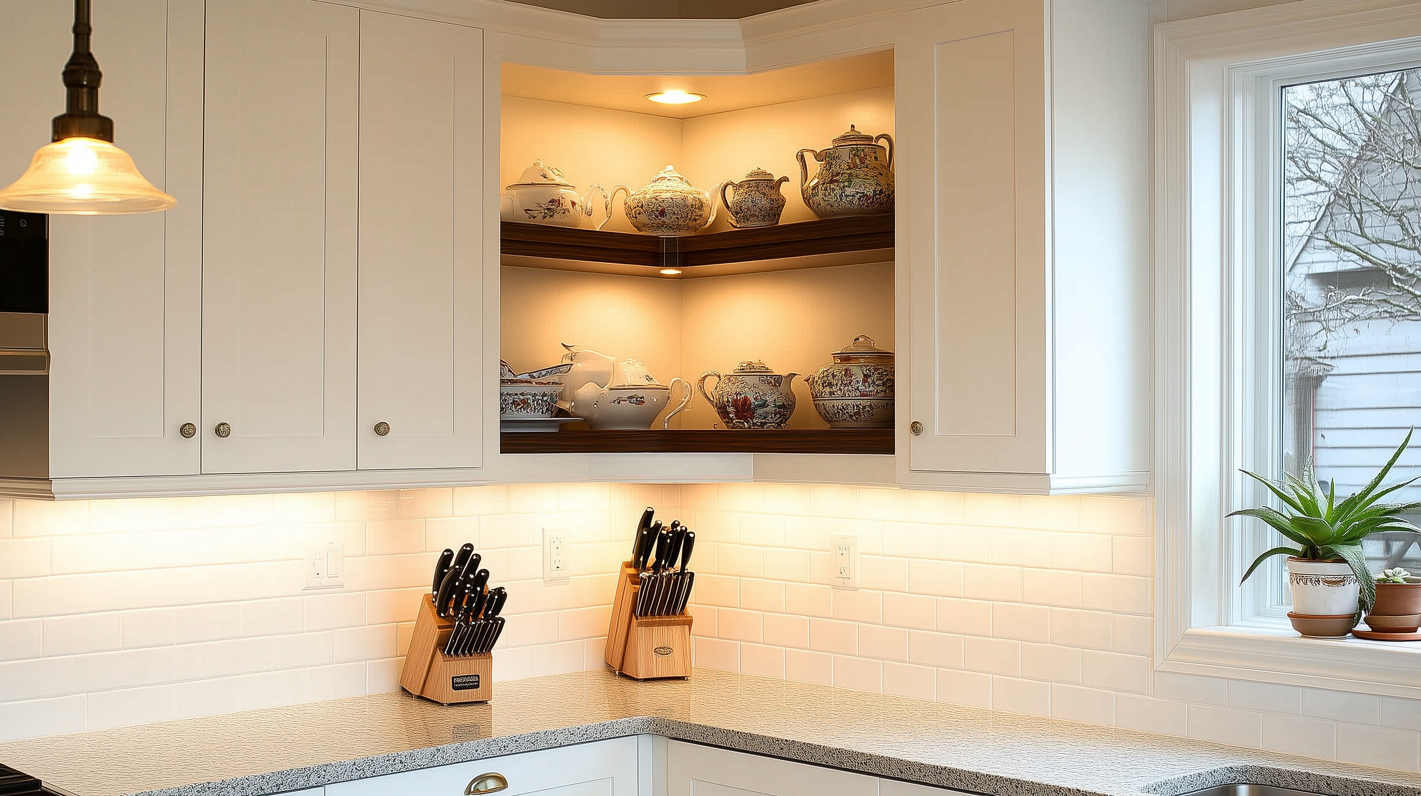 Maximize Space with Corner Kitchen Cabinet Solutions