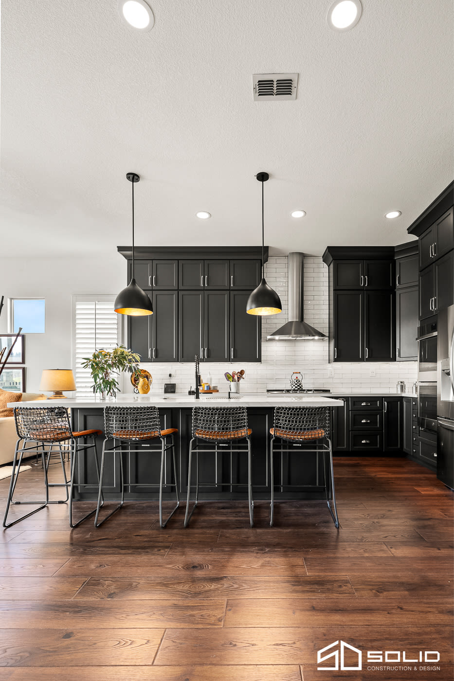 Kitchen, Fireplace, & Office Remodel