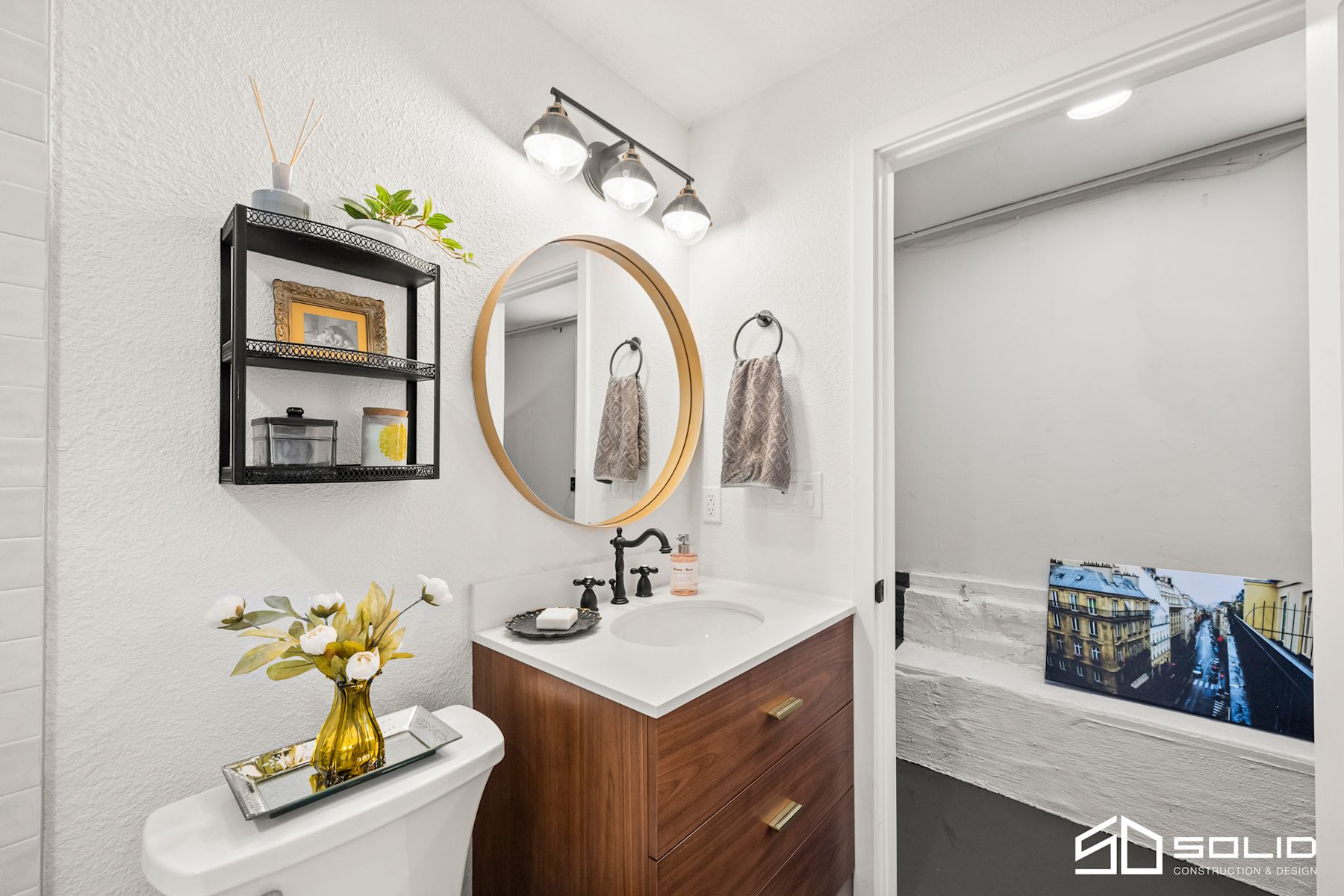 Garage Conversion: Custom Kitchenette and Bathroom Design